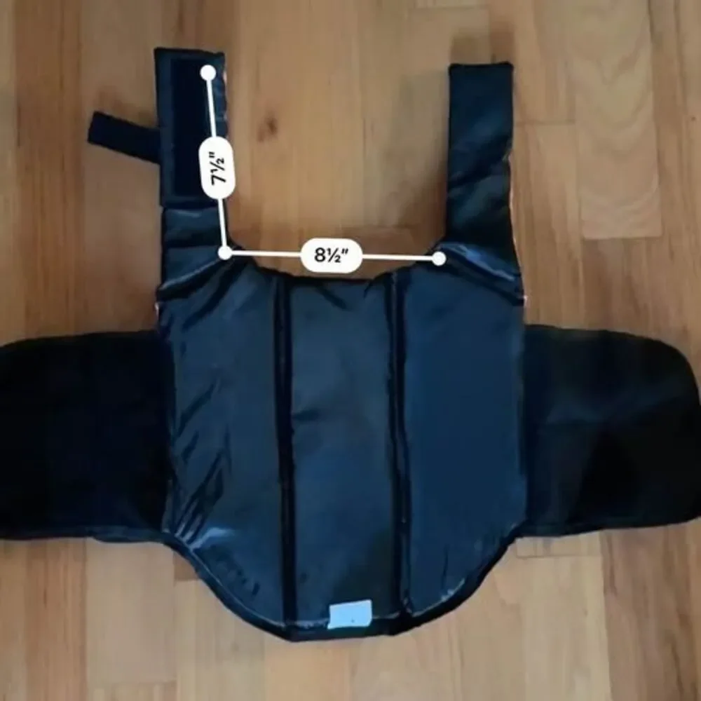 Orange Dog Life Jacket Size Large
